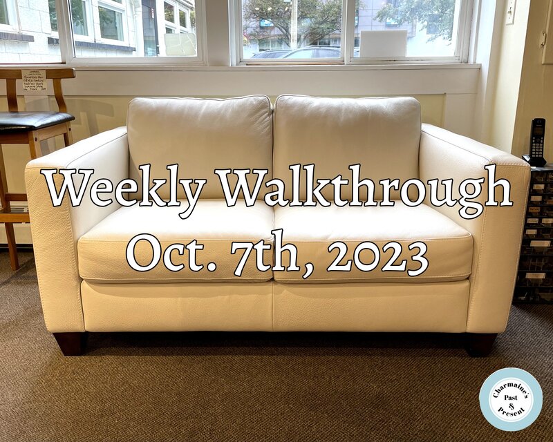 WEEKLY SHOP WALKTHROUGH VIDEO OCT. 7TH, 2023