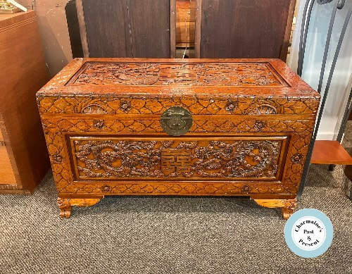 GORGEOUS VINTAGE CARVED ASIAN CHEST...$349.00