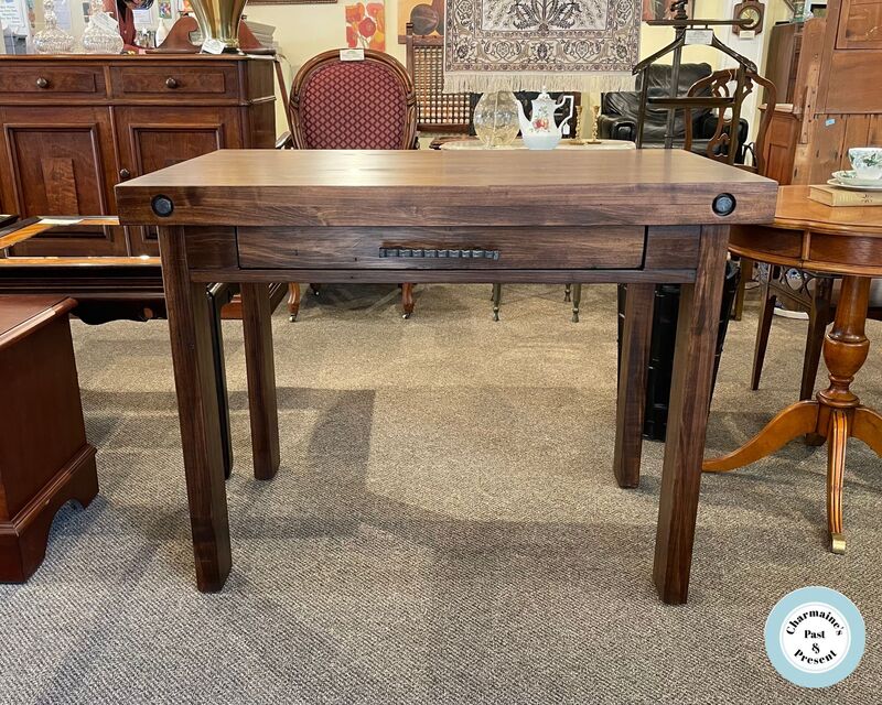 HANDSOME SOLID WOOD CUSTOM MADE DESK BY HANDSTONE (CANADA)...$649.00