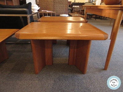 GREAT MID-CENTURY MODERN TEAK END TABLE BY NORDIC FURNITURE...$449.00