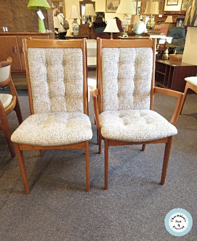 BEAUTIFUL SET OF 4 TEAK CHAIRS BY NORDIC FURNITURE...$849.00