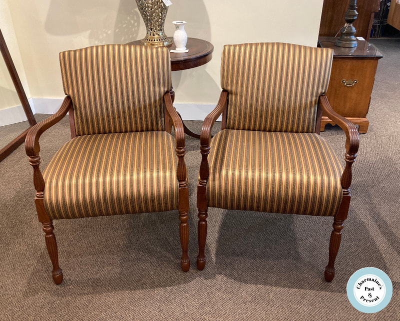 GORGEOUS PAIR OF VINTAGE ARMCHAIRS...$499.00