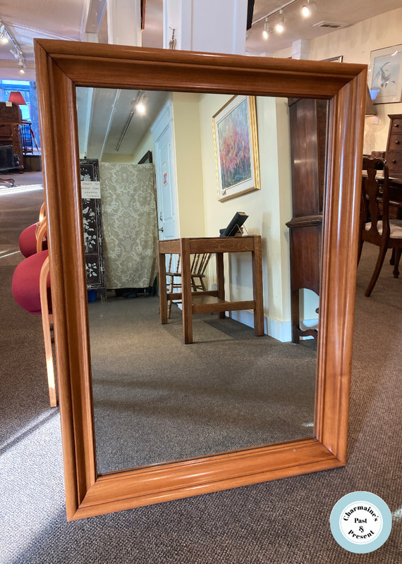 HANDSOME HIGH-END CUSTOM MADE SOLID MAPLE MIRROR...$249.00