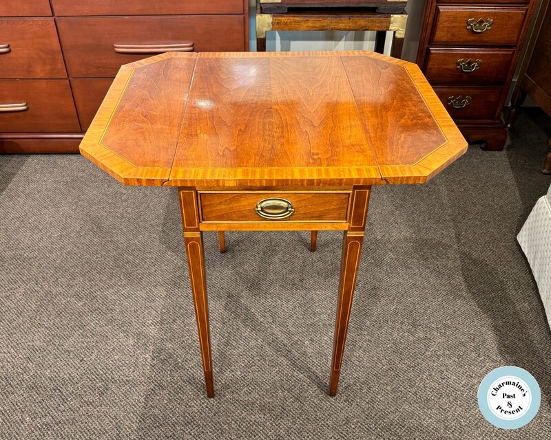 LOVELY MAHOGANY DROP LEAF SIDE TABLE...$399.00