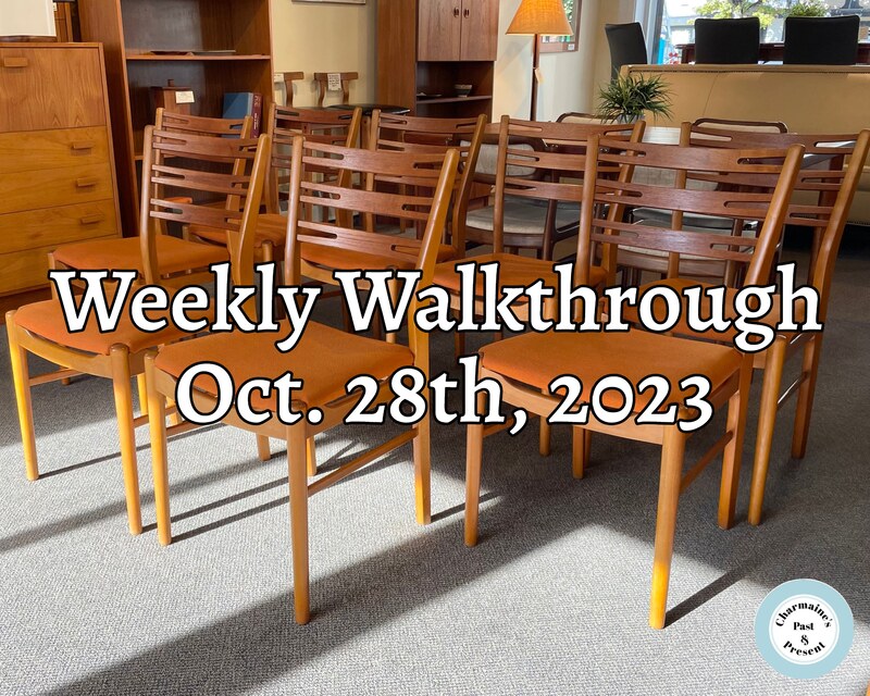 WEEKLY SHOP WALKTHROUGH VIDEO OCT. 28TH, 2023