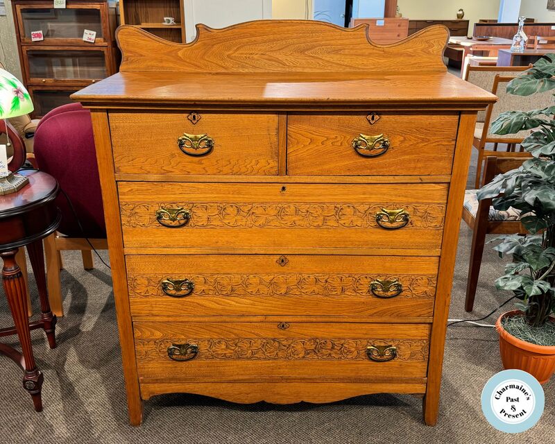 CHEST OF DRAWERS WITH PRESSED DETAIL...$549.00
